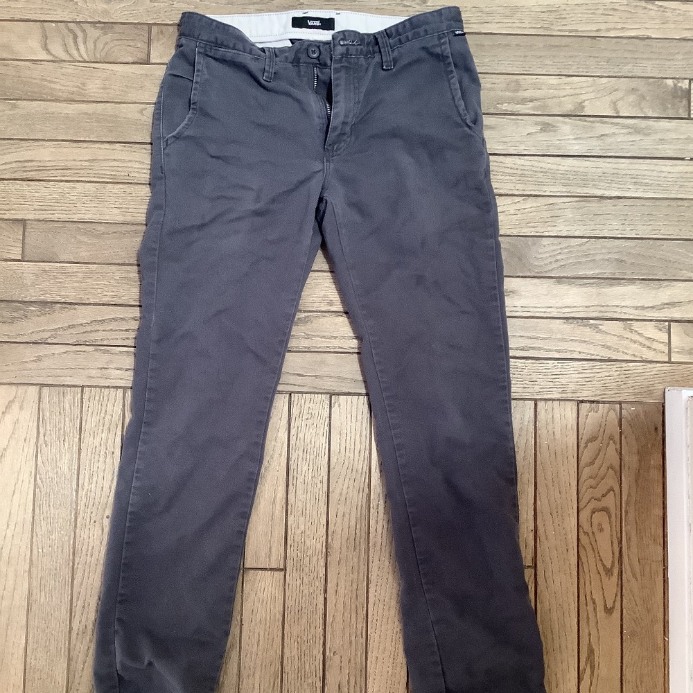 Vans grey chinos size 30